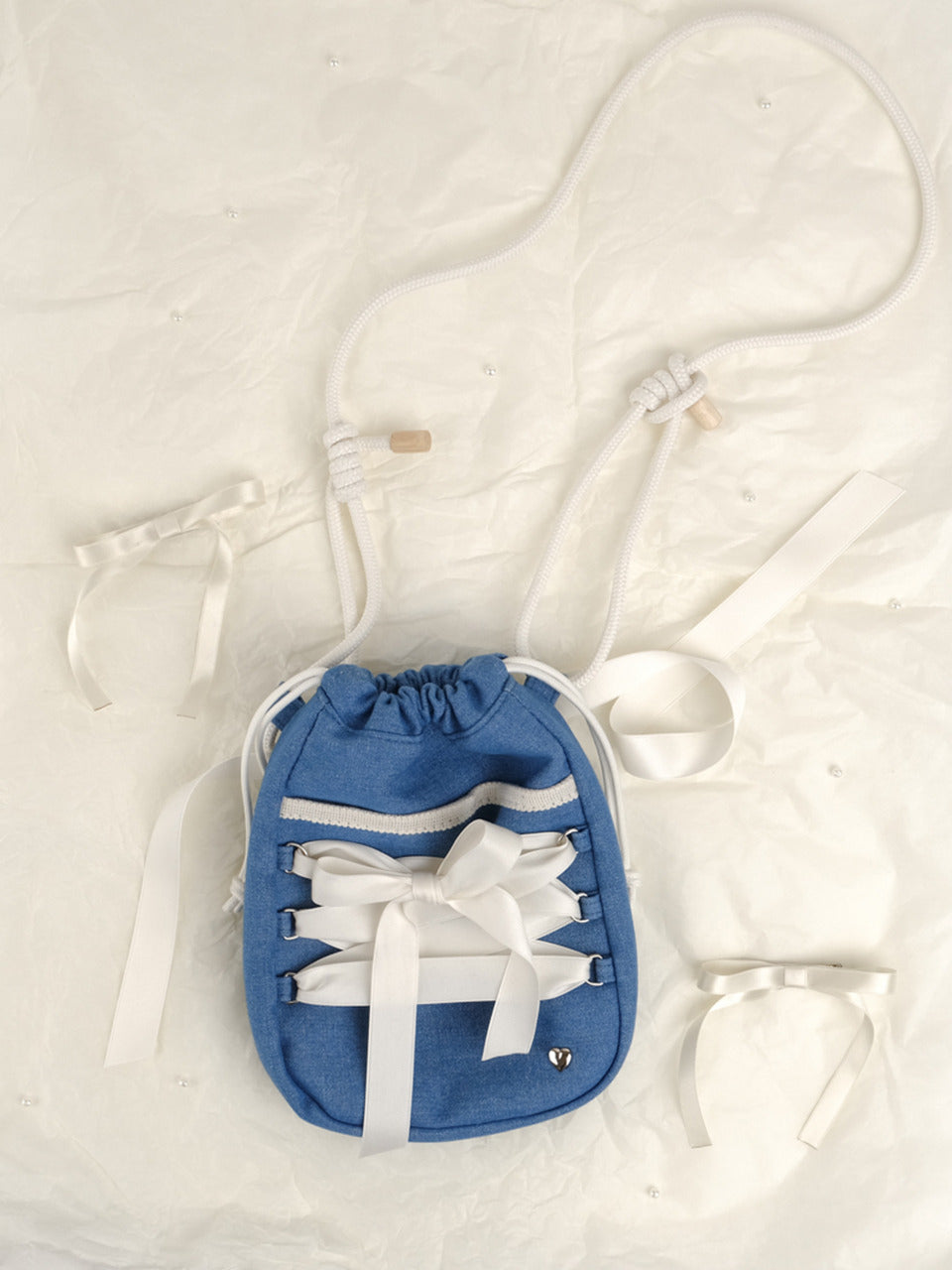 Ovuni Mini Sneaker Ribbon Bag (Nylon) - 3色