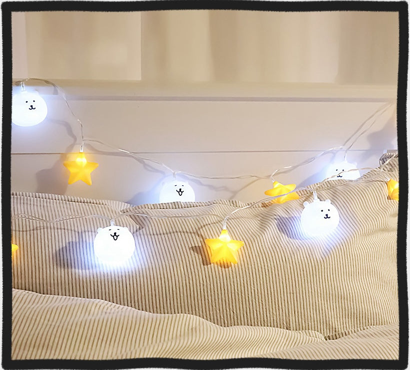 Joke Bear Garland Light Bulb