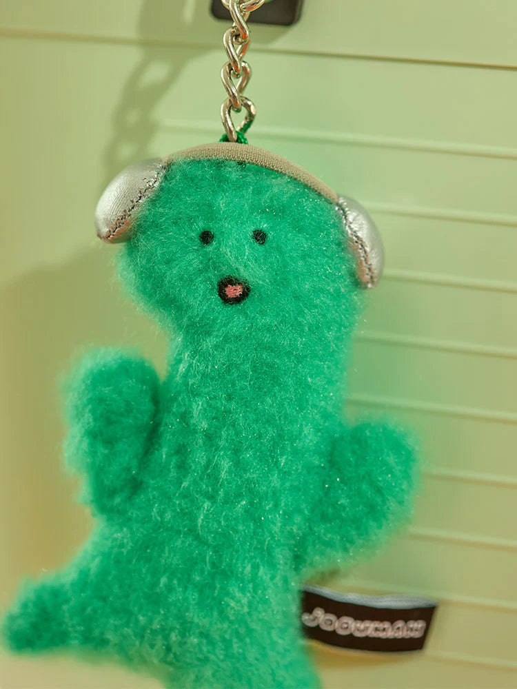 Joguman Studio Brachio Plush Keyring (Headphones) (Throw Away)