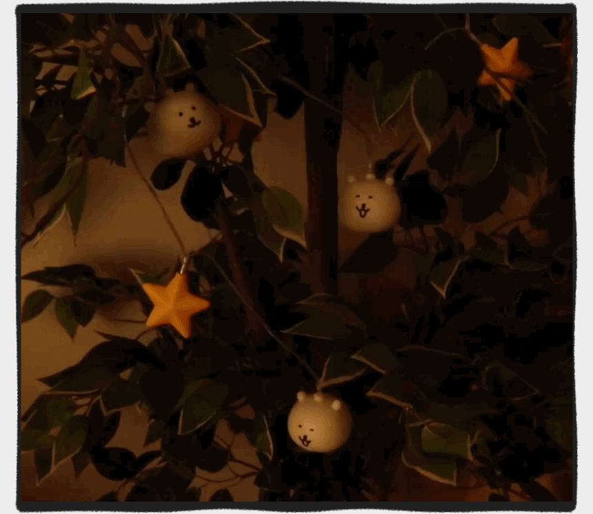 Joke Bear Garland Light Bulb