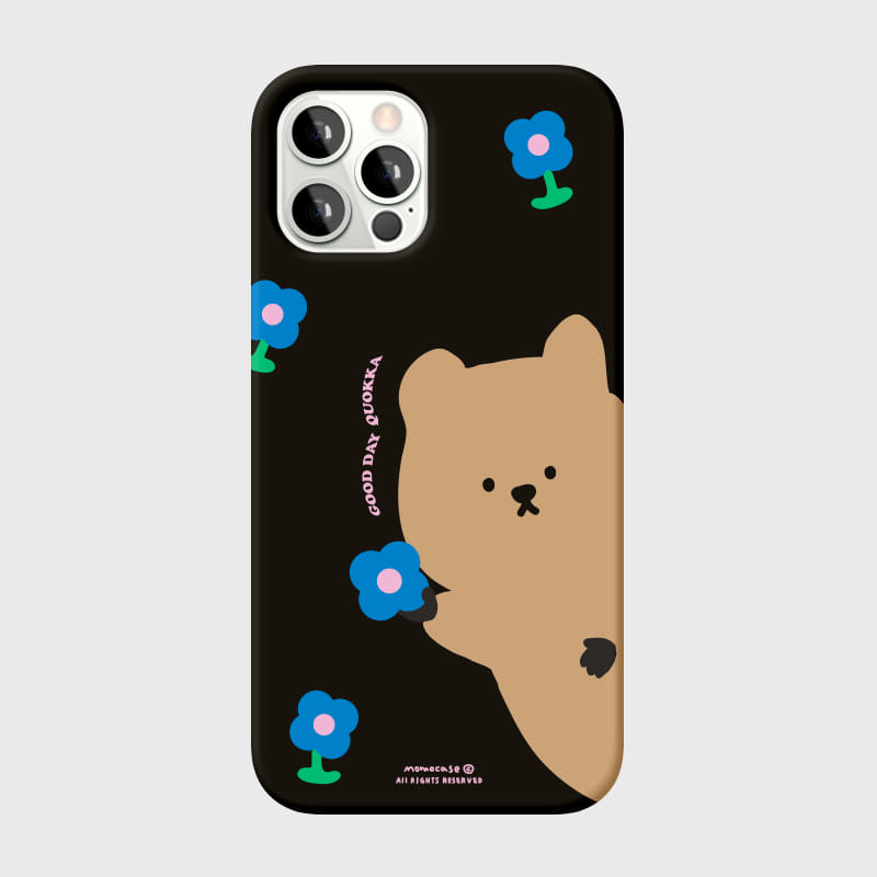 562 Blooming Quokka Phone Case (Hard 普通硬殼)