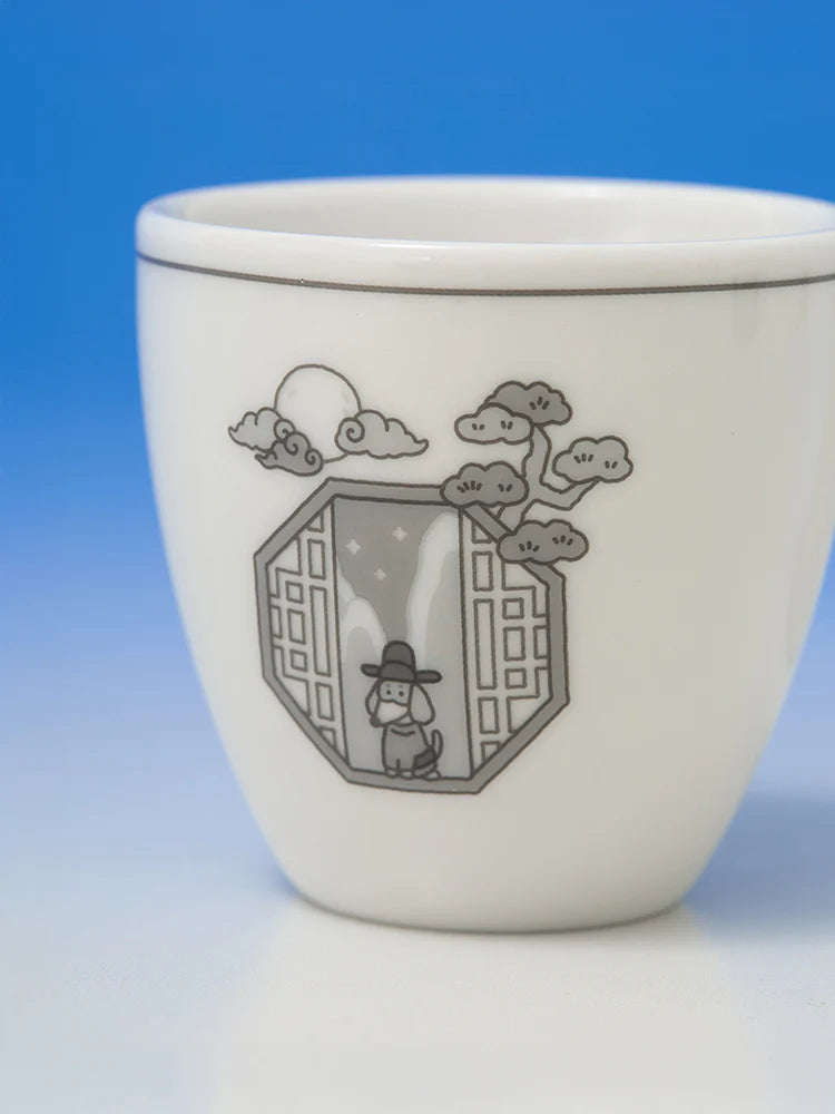 Joguman Studio Korea Edition Ceramic Soju Shot Set 燒酒杯