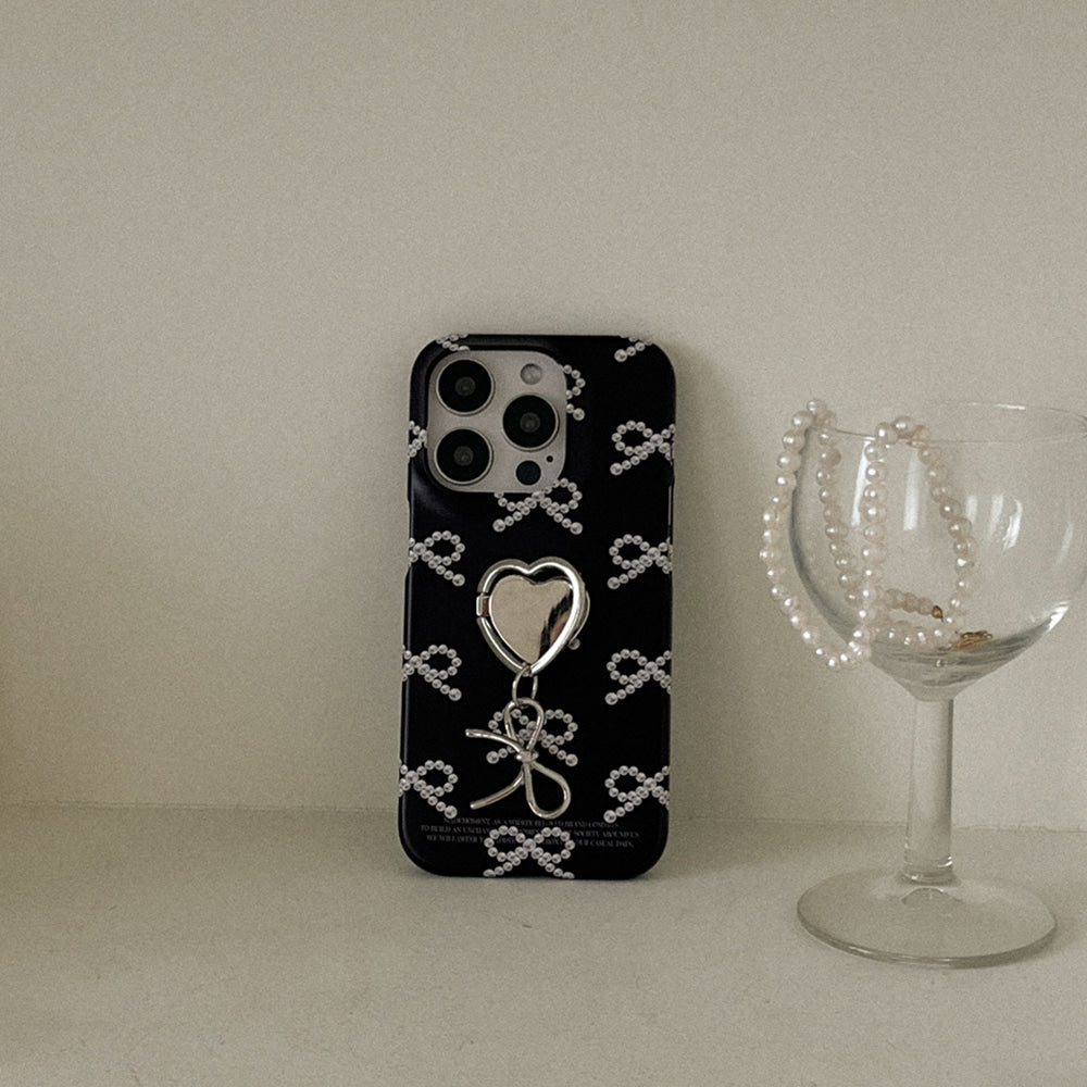 Pearl Glow Phone Case (Hard/Card Storage/Magsafe) (3色)