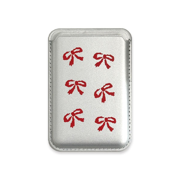 Mazzzzy Ribbon Pattern(Red) Phone Case (Magsafe)