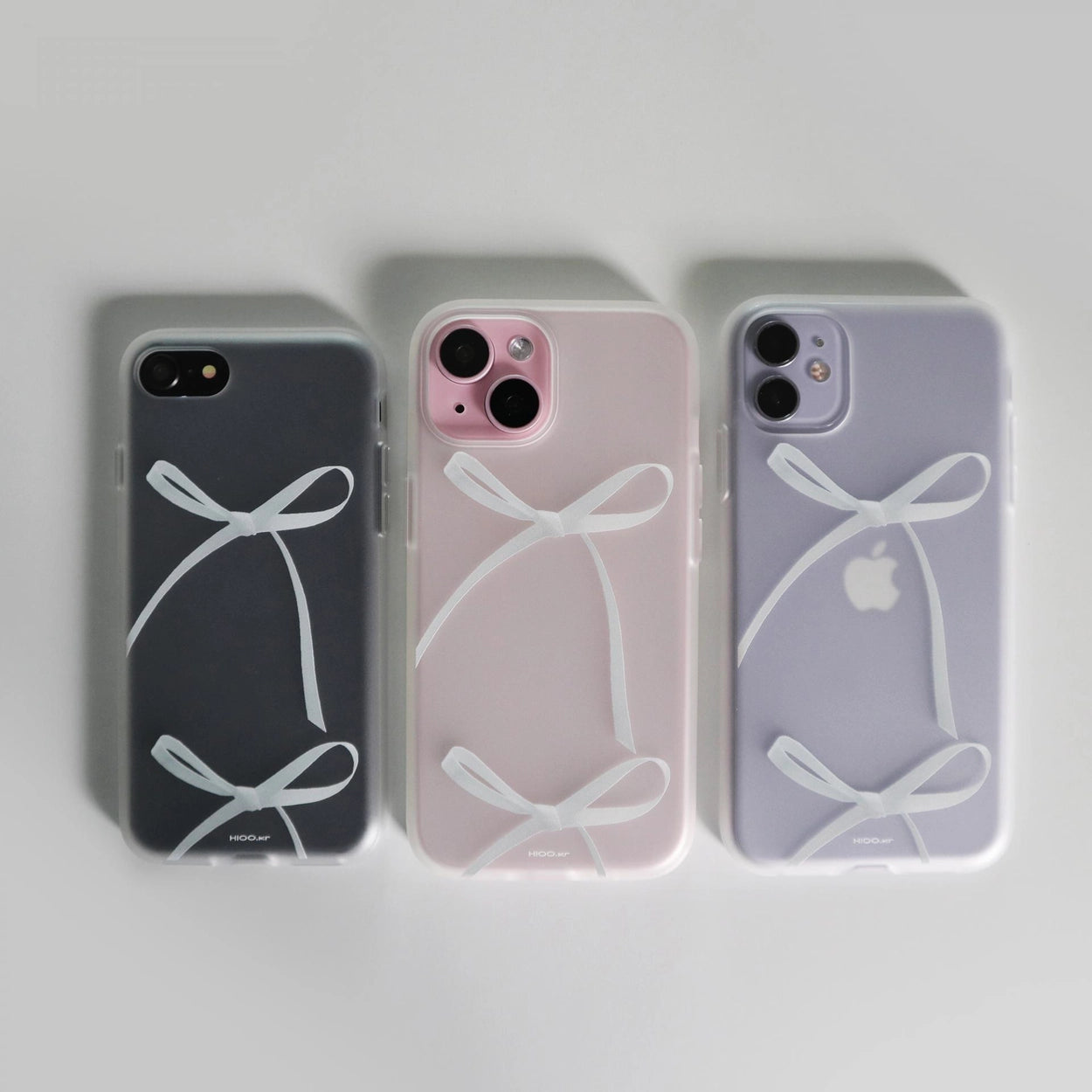 HIOO.kr fog ribbon case (半透明殼)