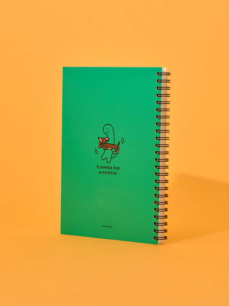 Joguman Studio Planner (4months) & Goal Achievement Stickers (Throw Away)