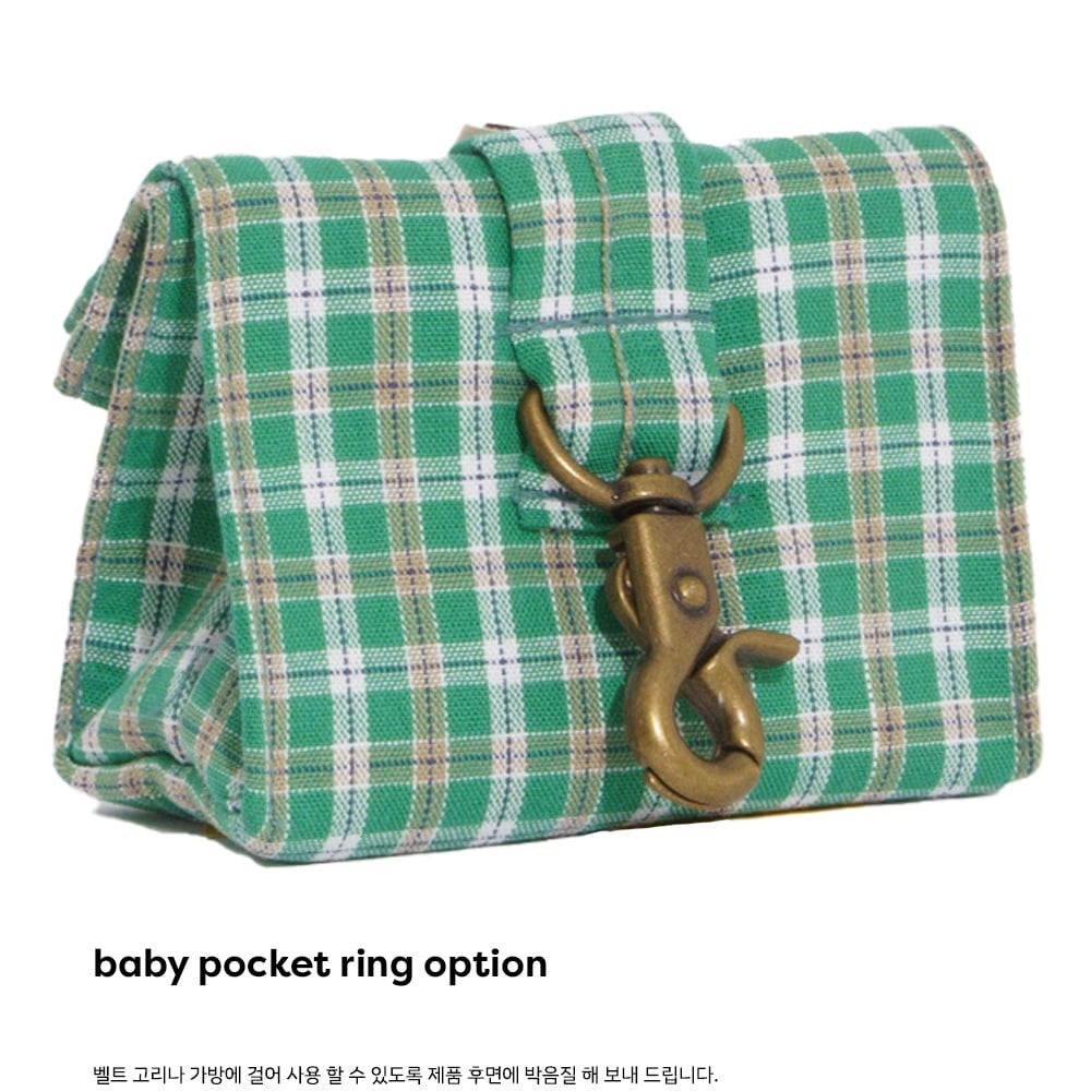 Luff baby pocket - checkhouse 格仔 (8色)