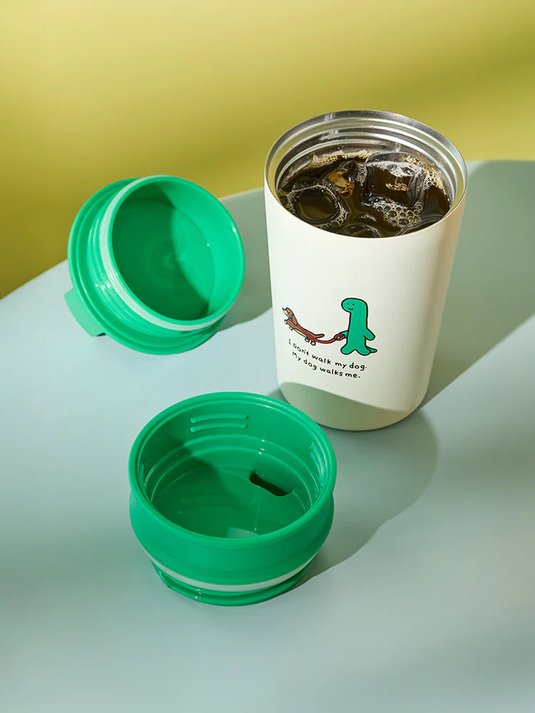 Joguman Studio Handle Tumbler (320mL) Daily Drinkware (Throw Away)