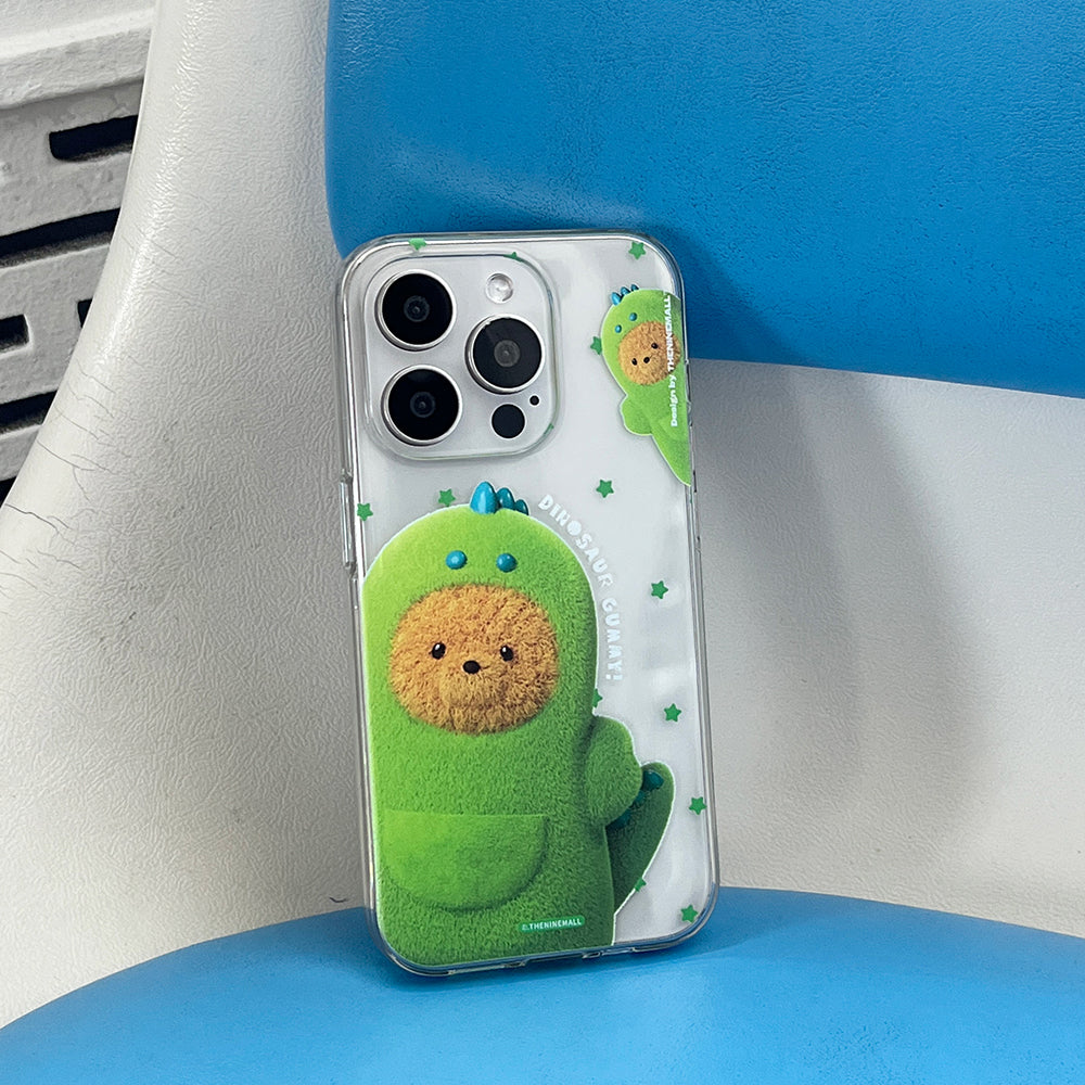 Raptor Gummy Phone Case (Clear 透明殼)