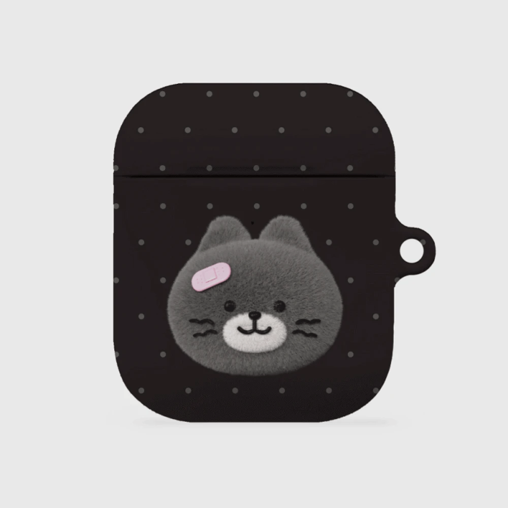 Bad Hey Cat Face Airpods Case (Hard 硬殼)