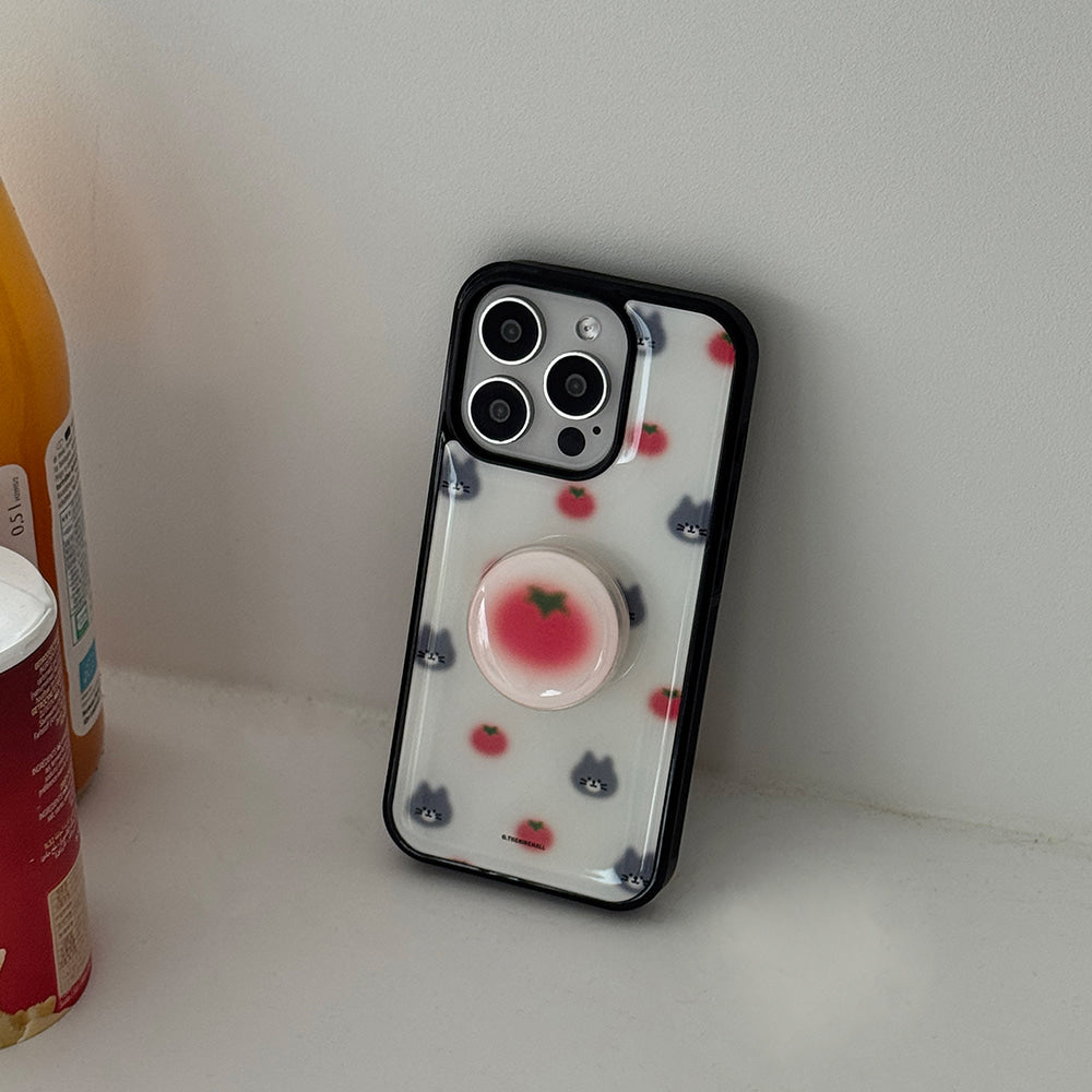 Tomato Hey Cat Case (Epoxy Bumper)