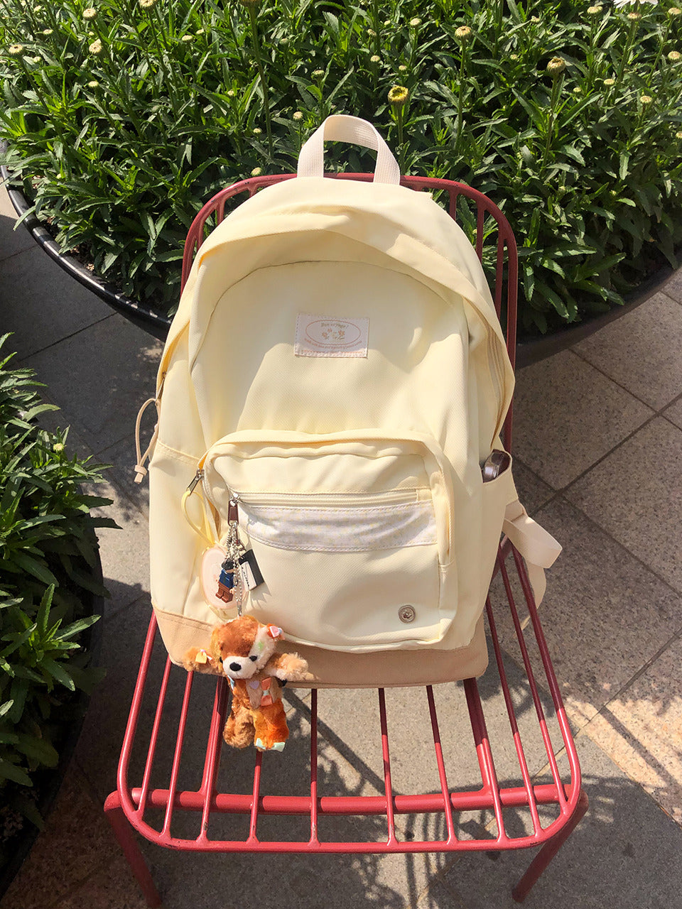 Ovuni Bon Voyage Backpack - Lemon butter