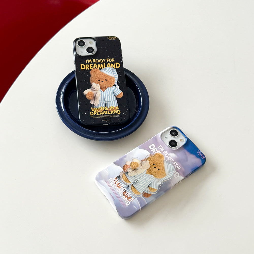 Dreamland Gummy Phone Case (Hard/Card Storage) (2色)