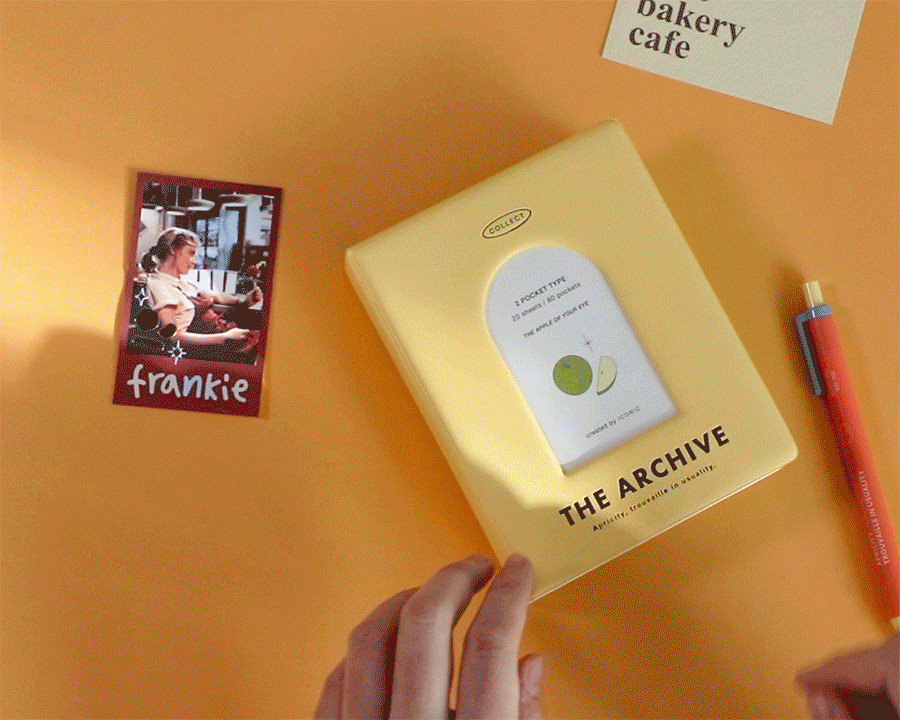 Icoinc The Archive 2格 Collect Book 卡簿 (4色)