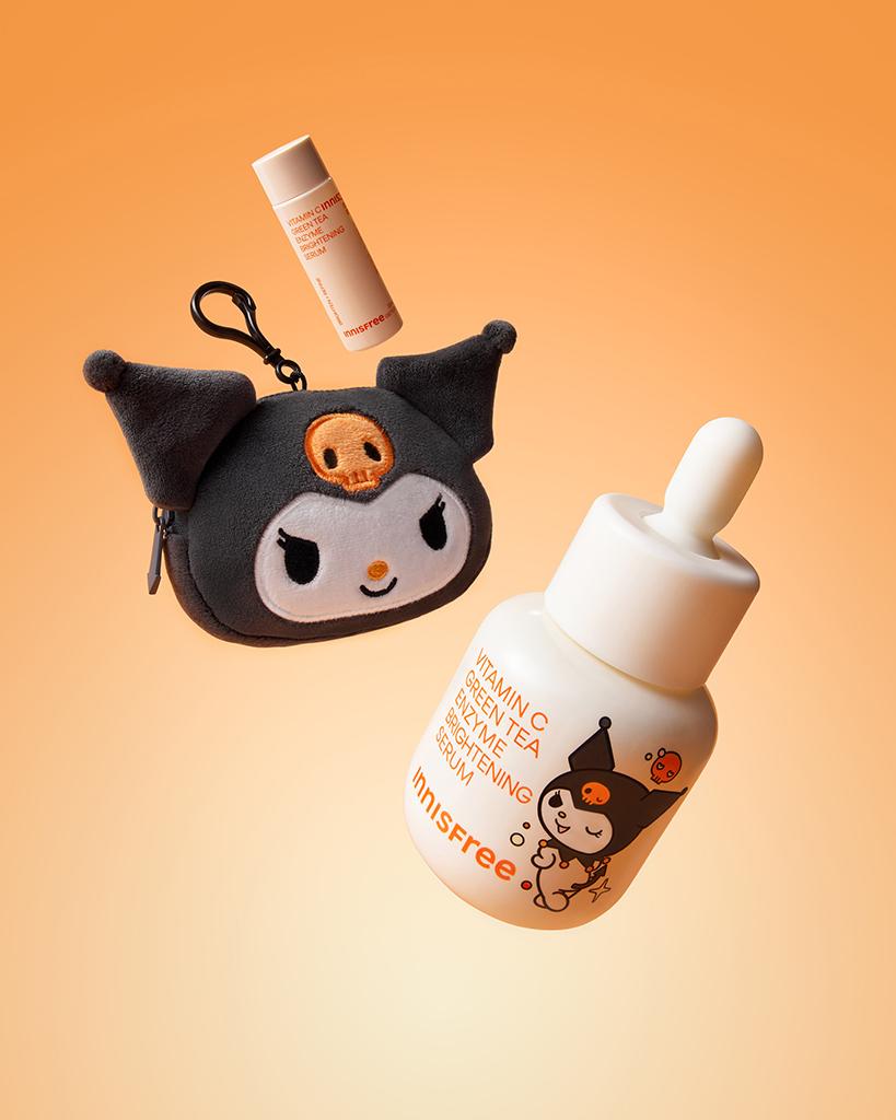 【現貨95折】Innisfree X Kuromi限定版Pouch 化妝袋 小物袋