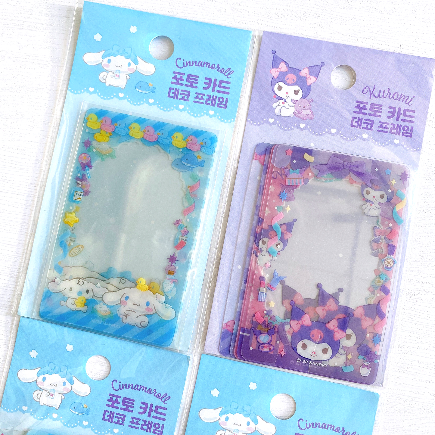 【現貨95折】Sanrio Kuromi Deco Card Set (5P)
