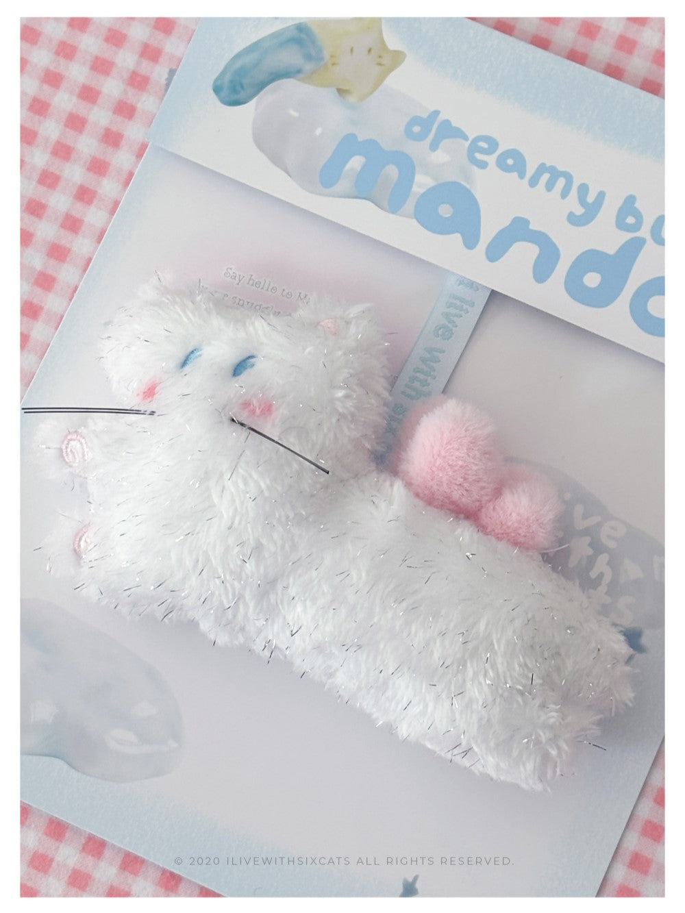 I live with six cats ˚ ₊‧꒰ა Dreamy Buddy Mandon ໒꒱ ‧₊˚ Doll keyring