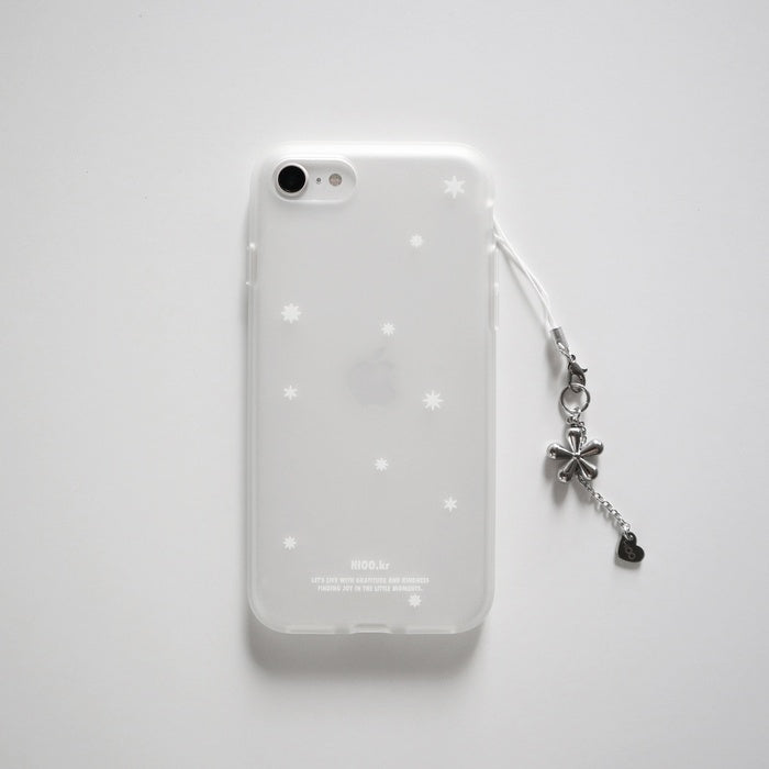 HIOO.kr fog snowy case (半透明殼)