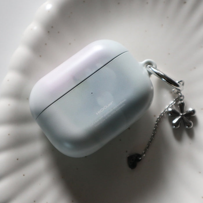 HIOO.kr Delphinium & ranunculus Airpods case (Matt hard)