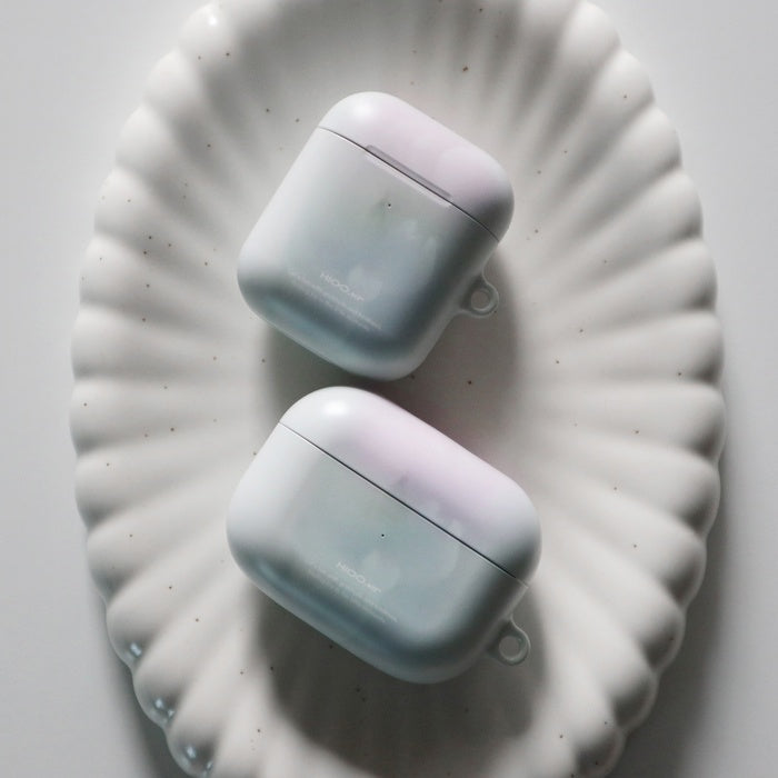HIOO.kr Delphinium & ranunculus Airpods case (Matt hard)