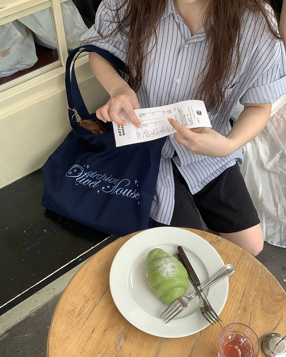 Olivet archive eco bag (navy)
