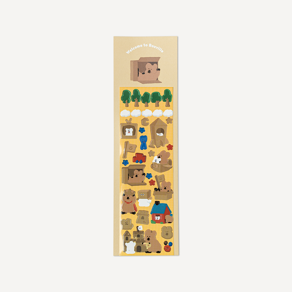 Dinotaeng Boxville Removable Sticker (3款)