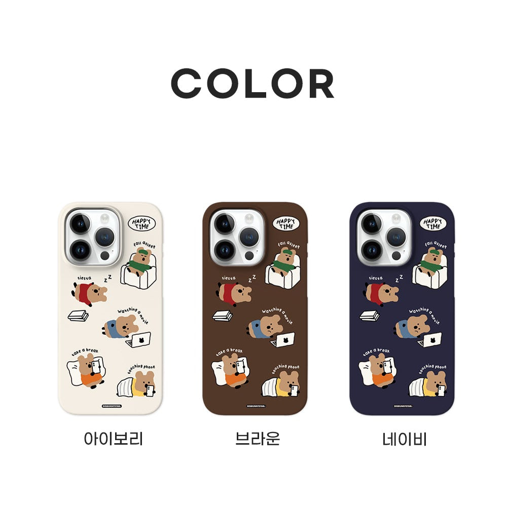 Disbunnystar Quokka's Happy Time Phonecase (Hard 硬殼) (2款)