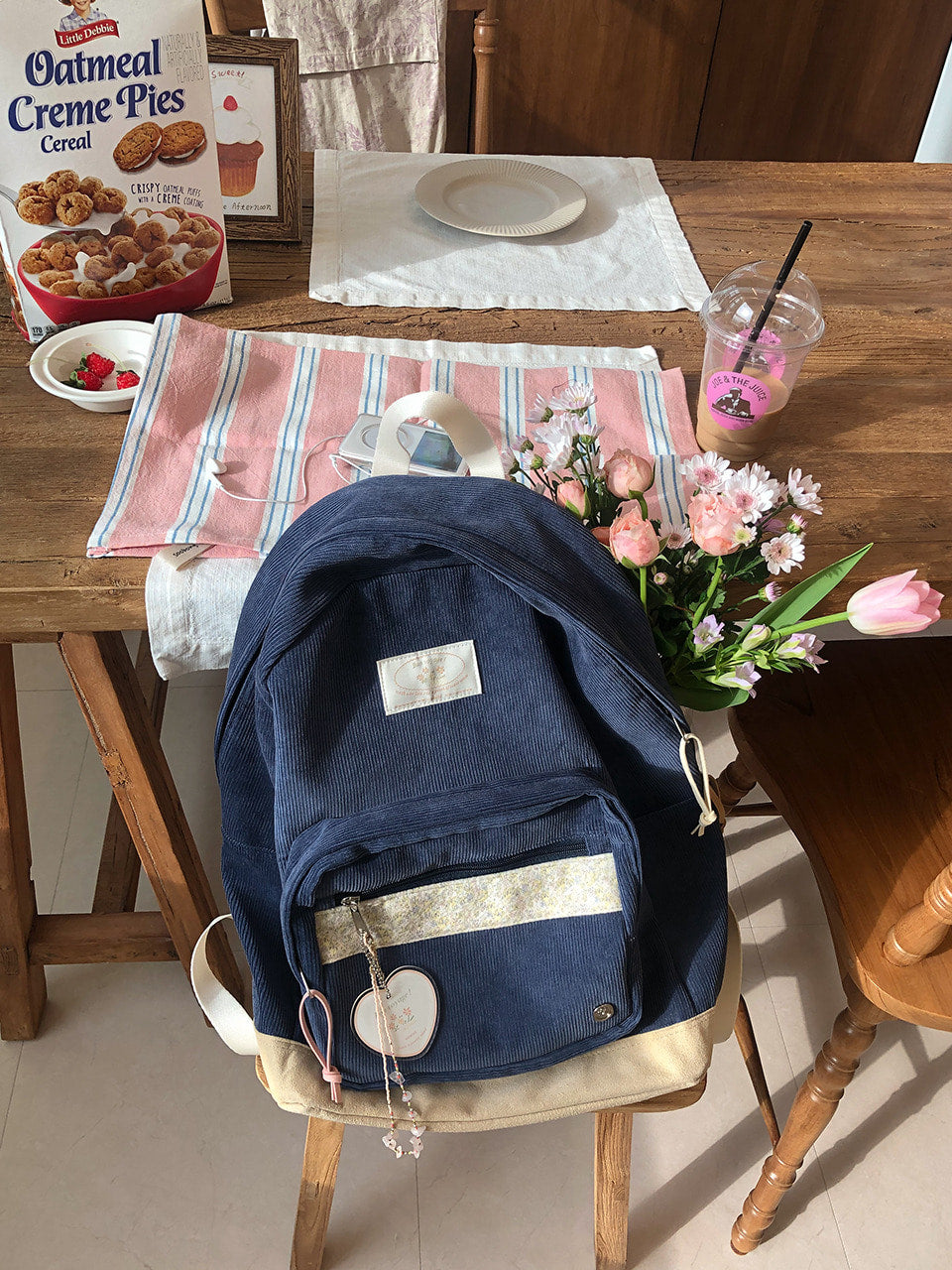 Ovuni Bon Voyage Backpack - Vintage navy