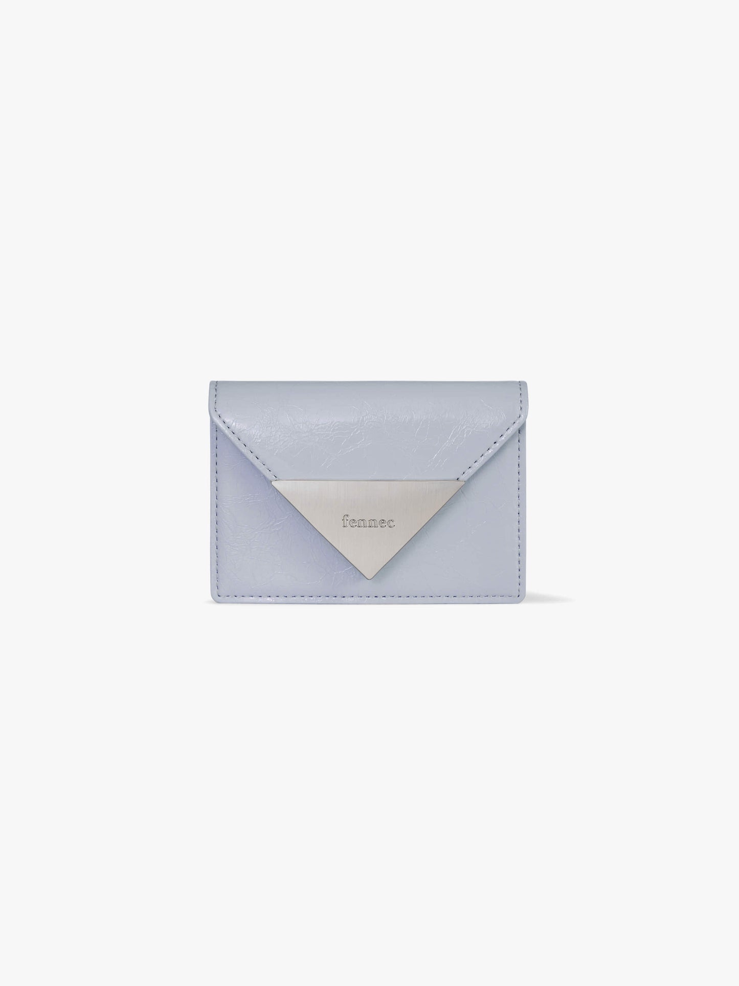 Fennec Crinkle Triangle Accordion Pocket -Misty Lavender