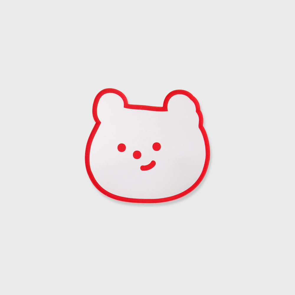 【9折加購✨】Theninemall Red Gummy Mirror Tok