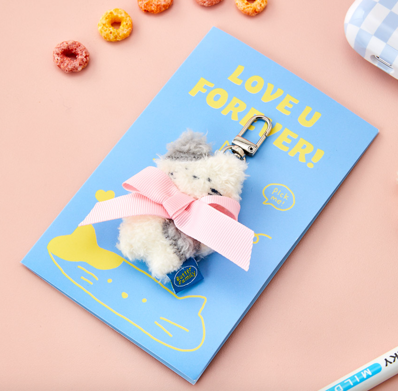 【現貨95折】Butter Shop Mini Keyring Card Set (3款)