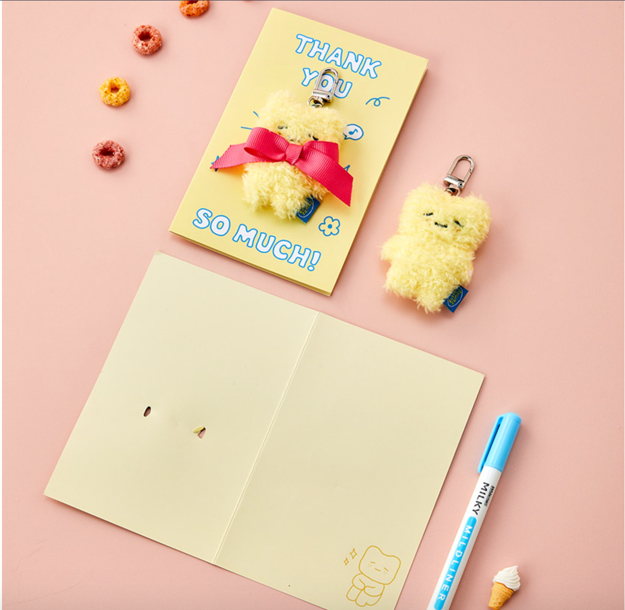【現貨95折】Butter Shop Mini Keyring Card Set (3款)