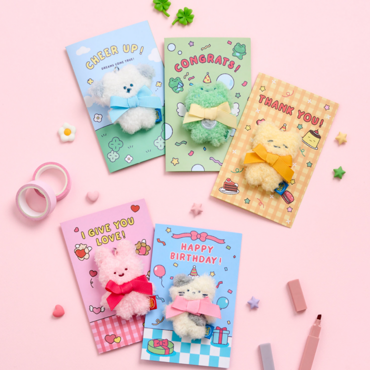 【禮物推薦🎁】Butter Shop Mini Keyring Card Set Ver.3 (5款)