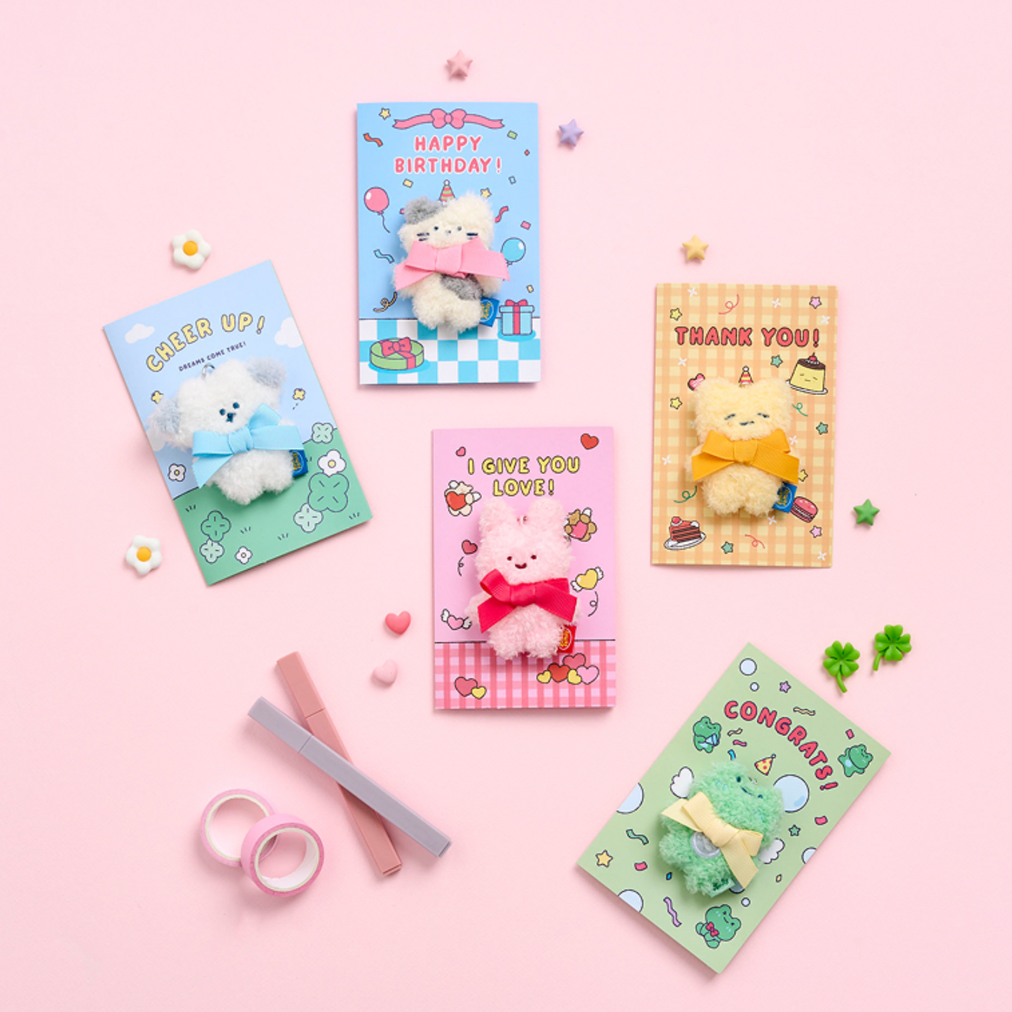 【禮物推薦🎁】Butter Shop Mini Keyring Card Set Ver.3 (5款)