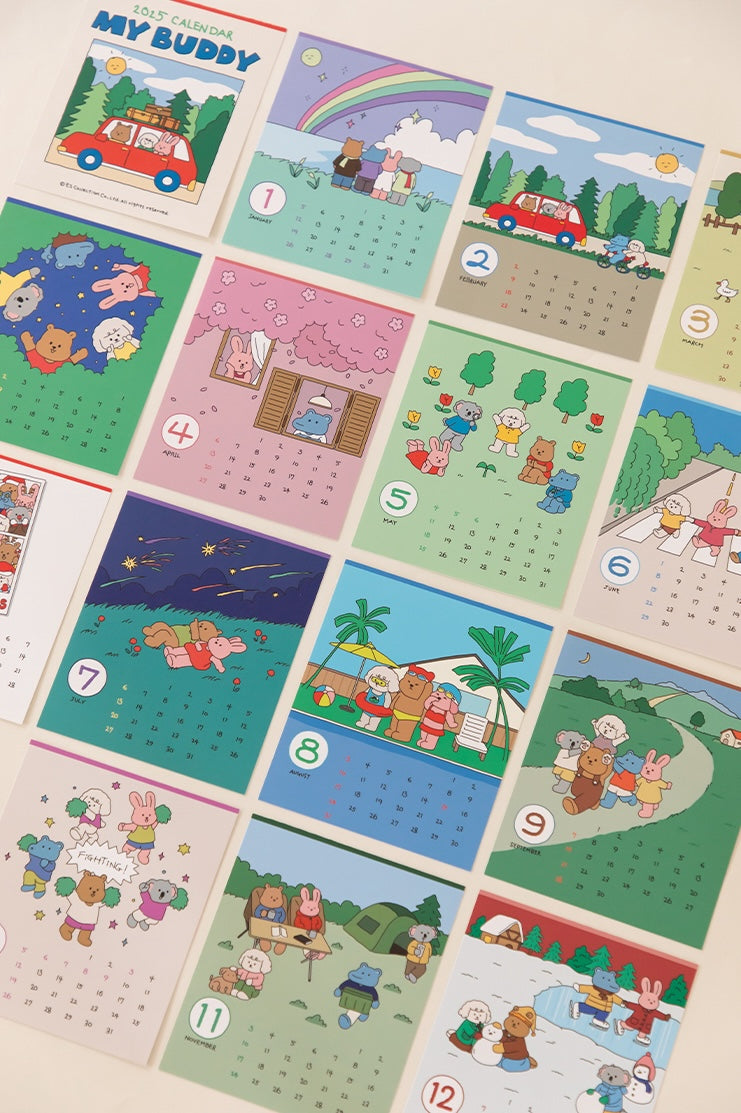 Dailylike 2025 My Buddy Mini Calendar