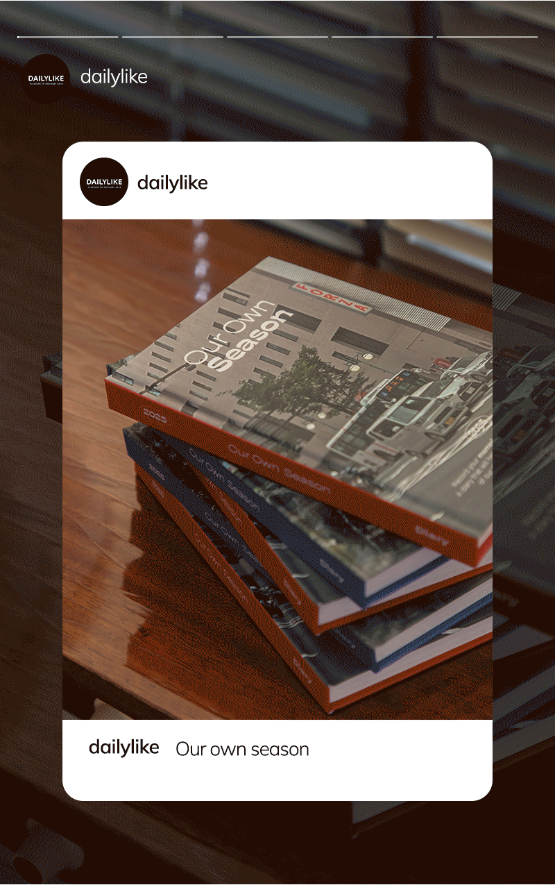 Dailylike 2025 Our Own Season Diary (2色)
