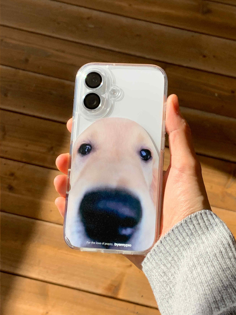 Byemypie Pupppy - Golber Phone Case (Hard Jelly 透明殼)