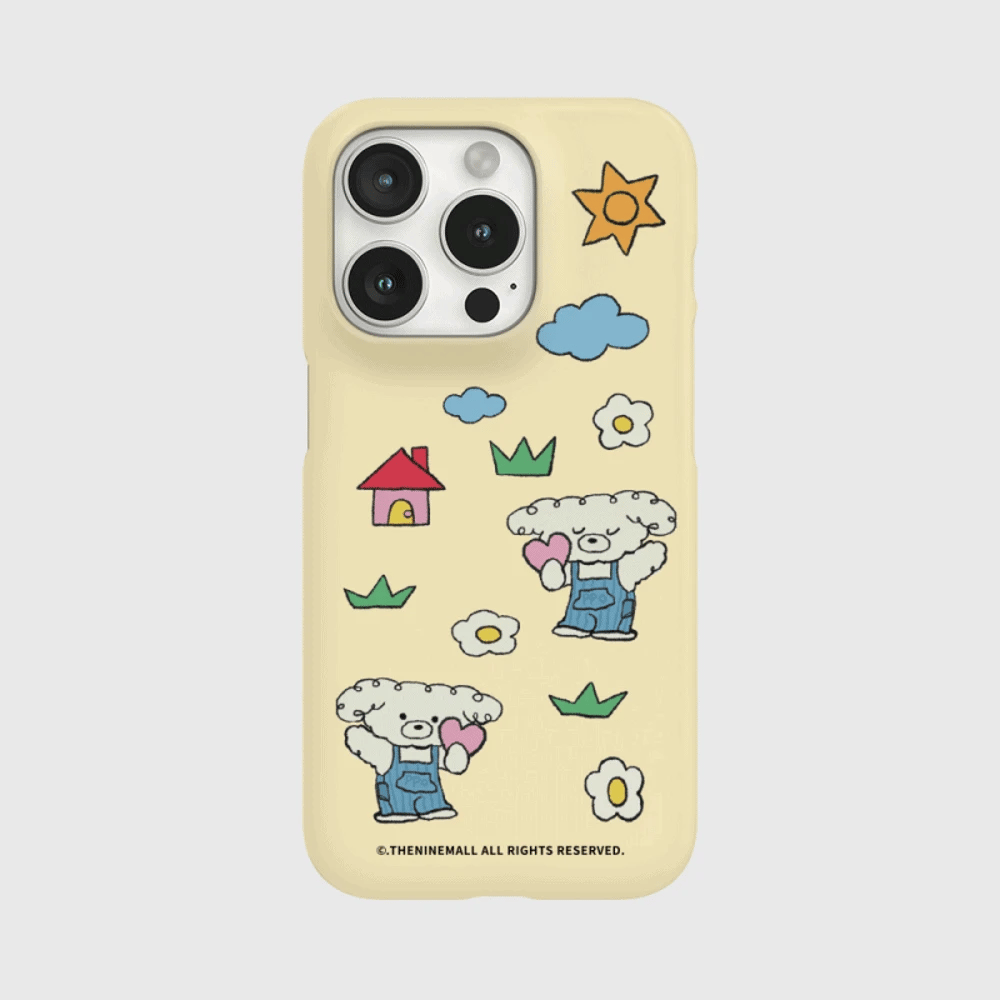 Puppys Hobby Pattern Phone Case (Hard/Card Storage/Magsafe)
