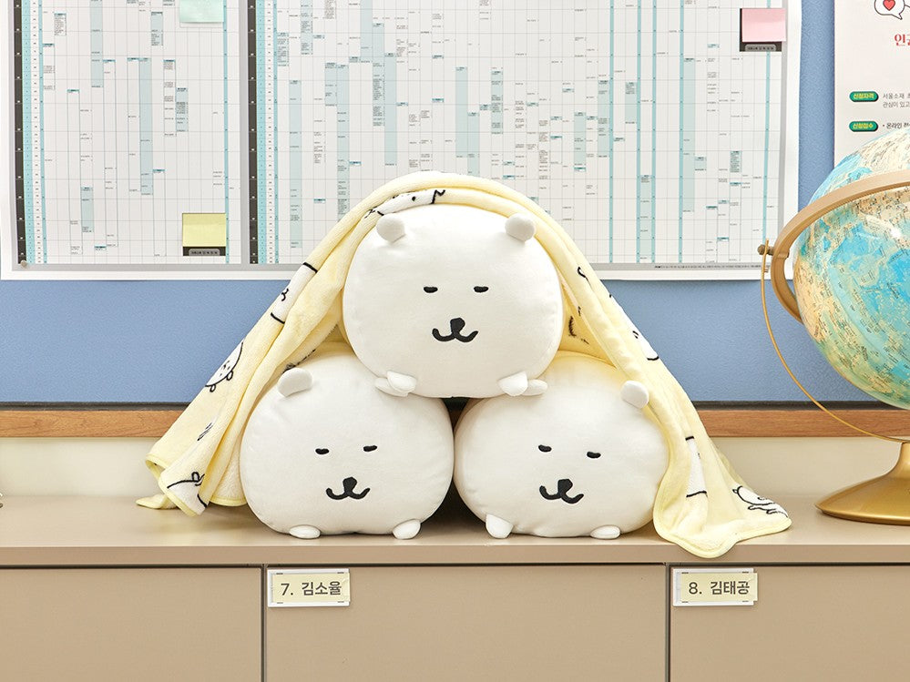 Joke Bear Cushion Blanket 攬枕毛毯
