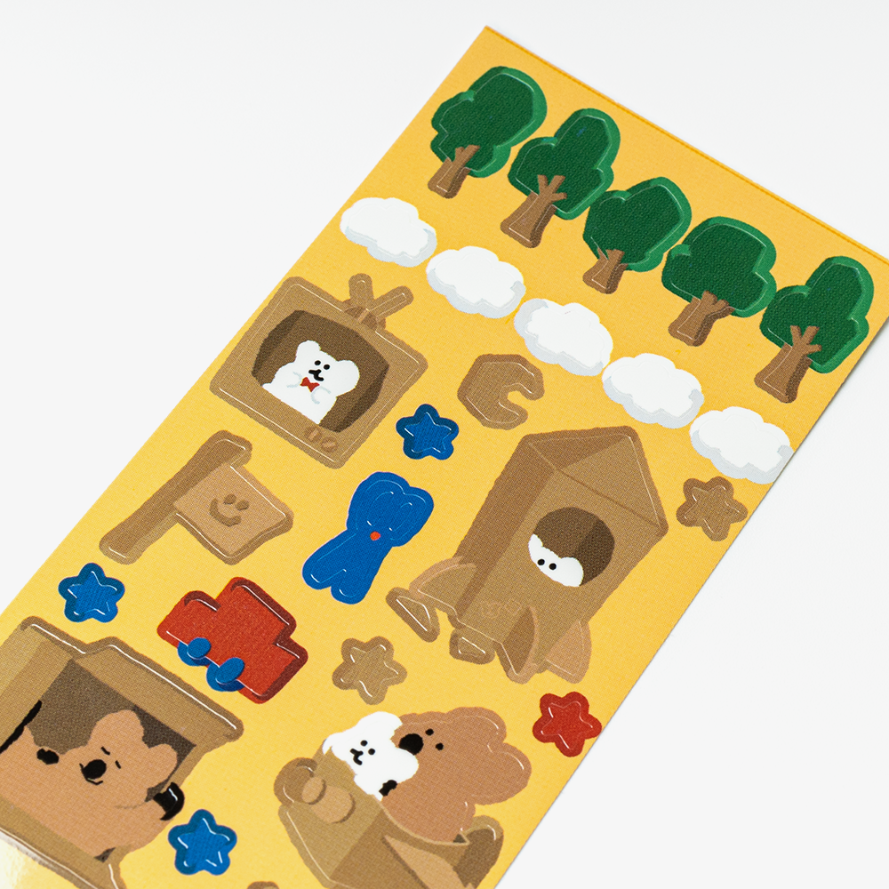 Dinotaeng Boxville Removable Sticker (3款)