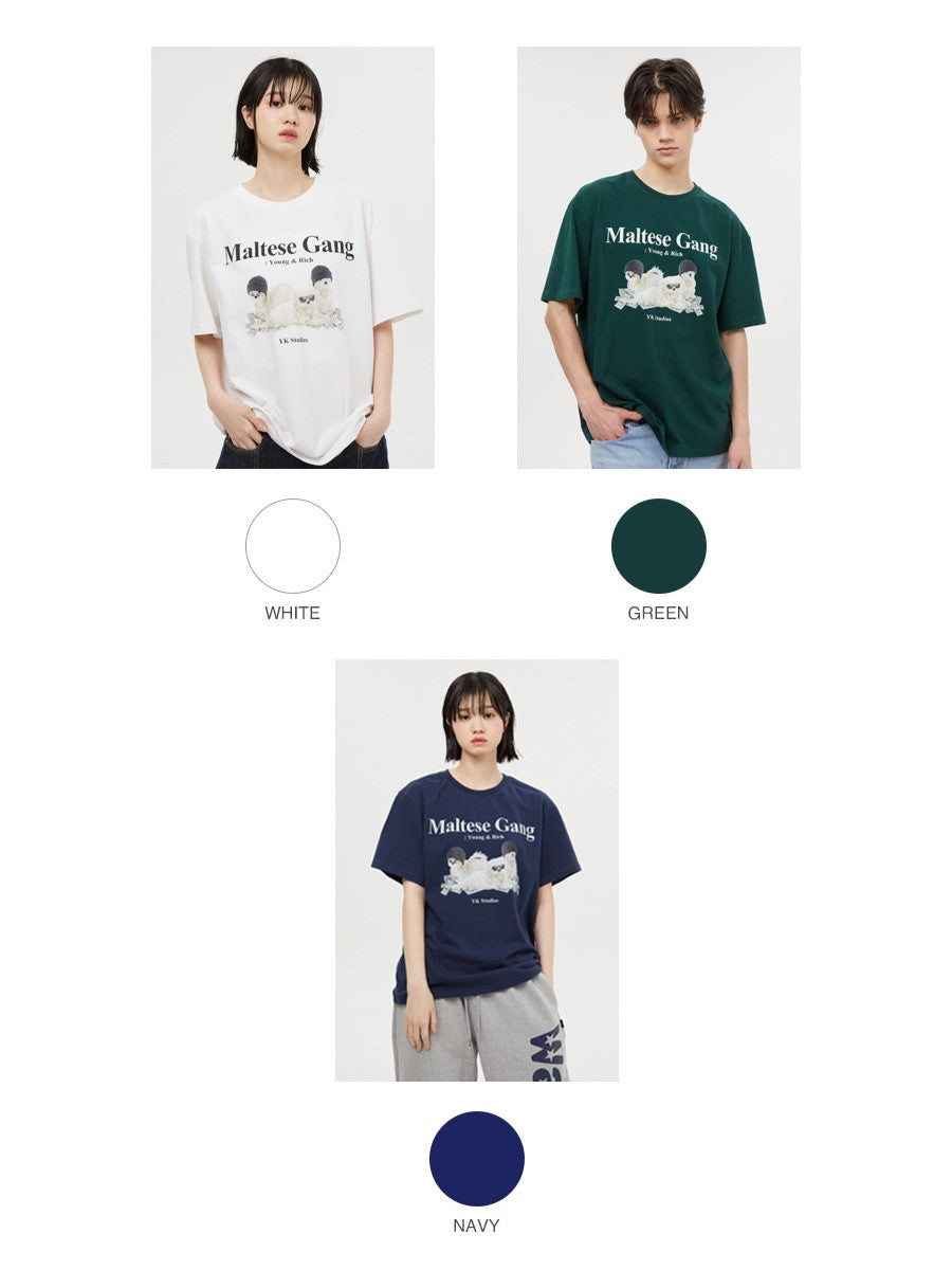 Waikei Maltese Gang T-shirt (3 Colors)
