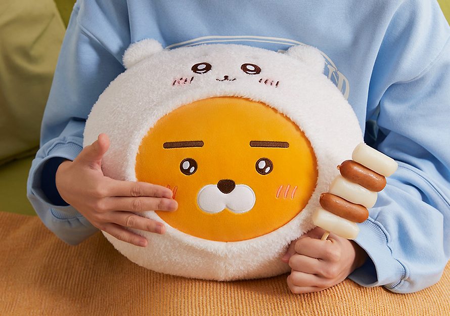 Chiikawa X Kakaofriends Face Cushion 攬枕