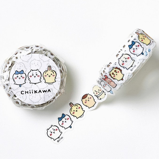 Chiikawa Glitter Die-cut Masking Tape Set