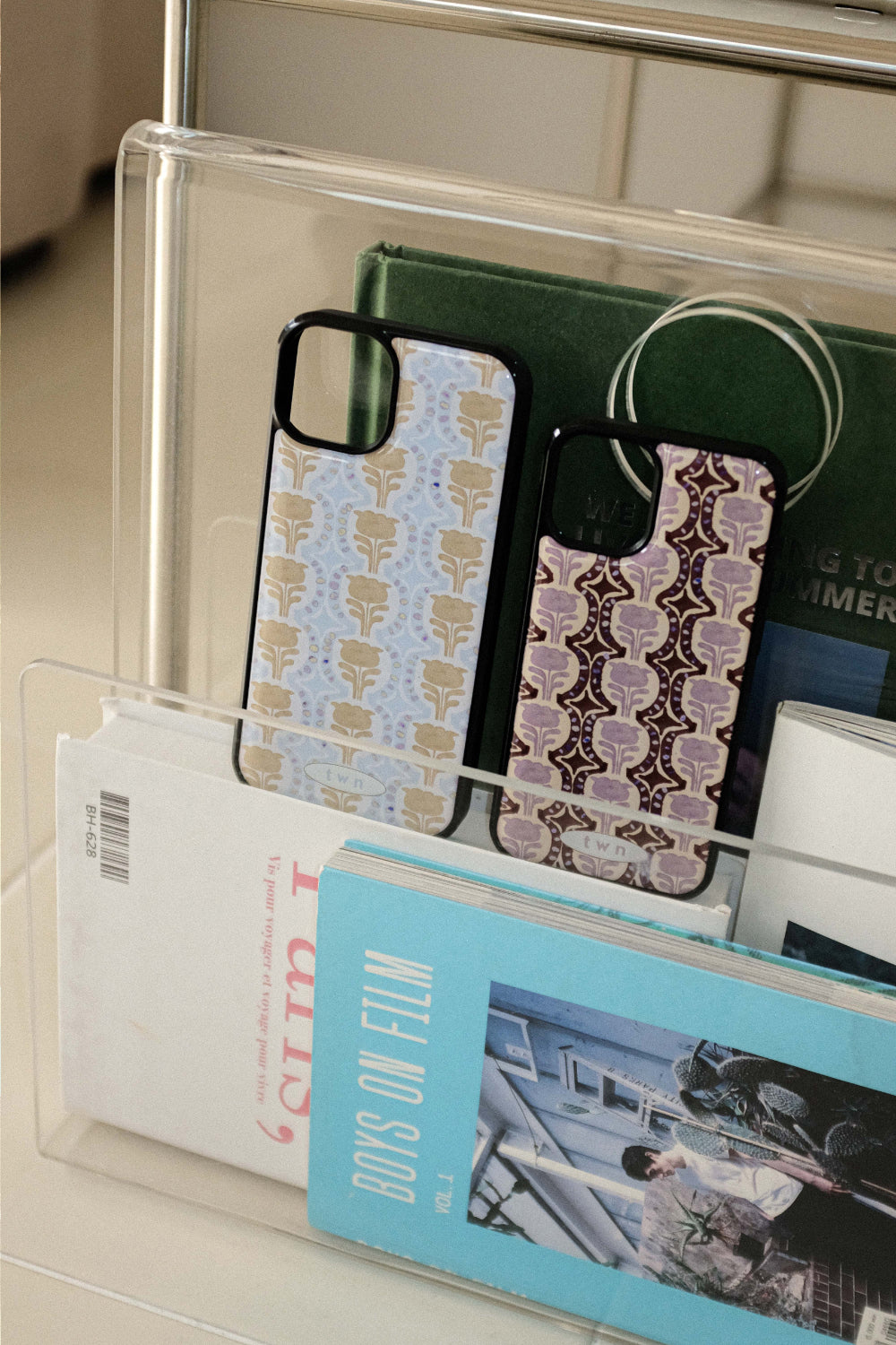 Twiner Flower(Lavender) Phone Case (Epoxy)