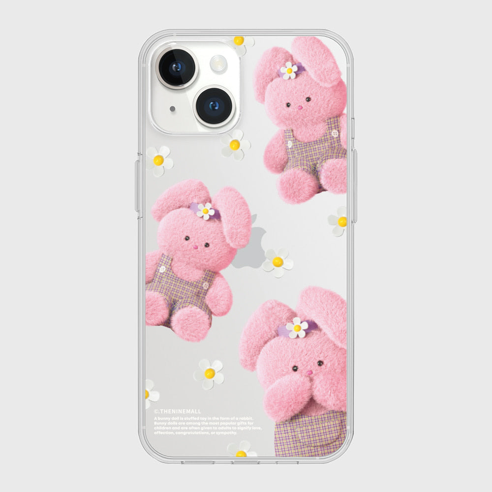 Daisy Hair Tie Windy Phone Case (Clear 透明殼)