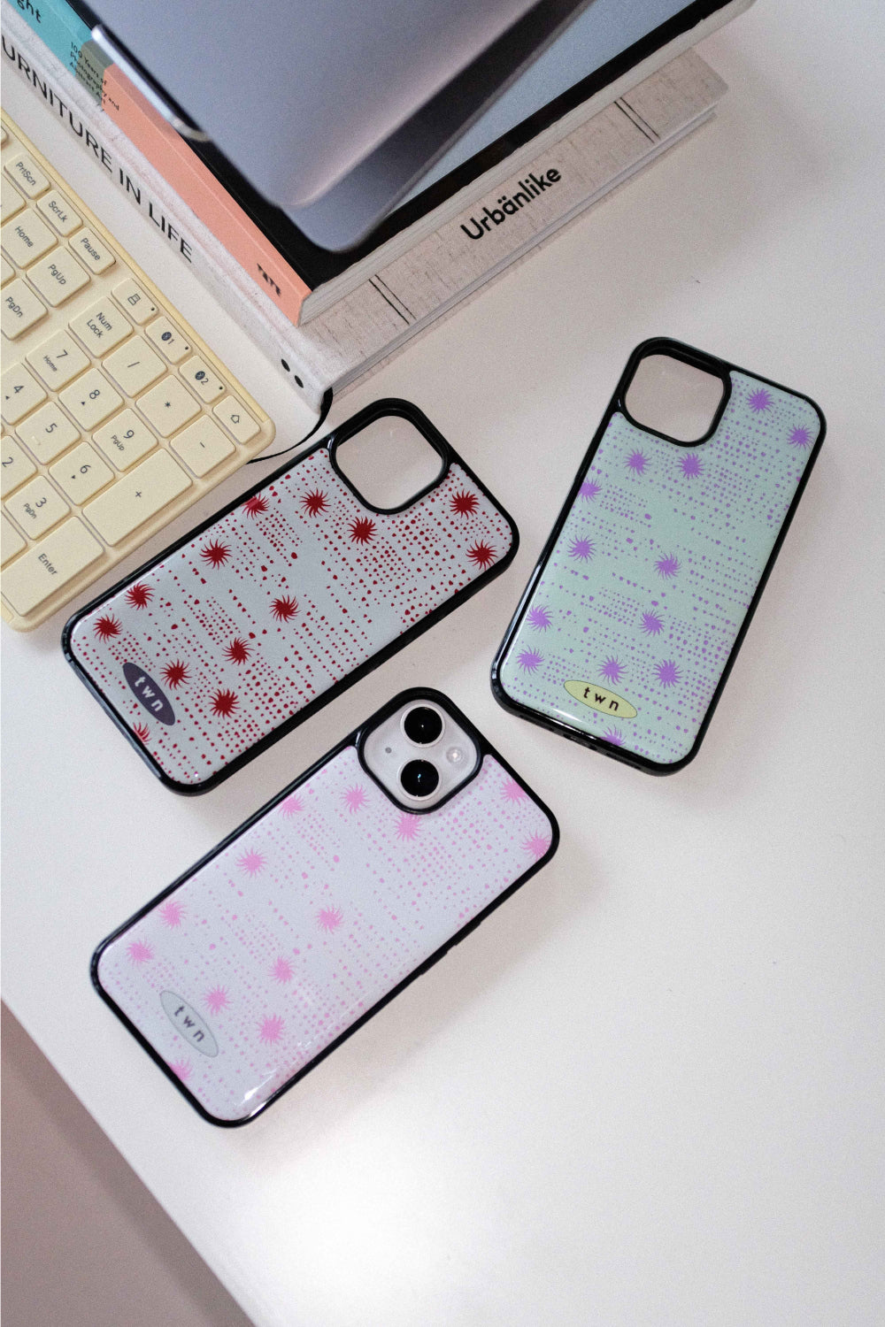 Twiner Dust(Pink) Phone Case (Epoxy)