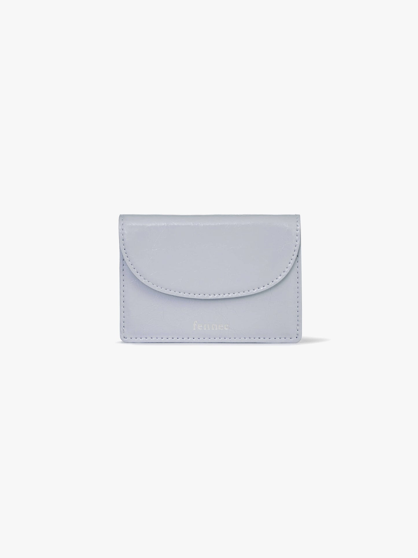 Fennec Crinkle Halfmoon Mini Wallet -Misty Lavender