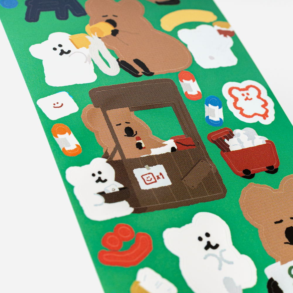 Dinotaeng Boxville Removable Sticker (3款)