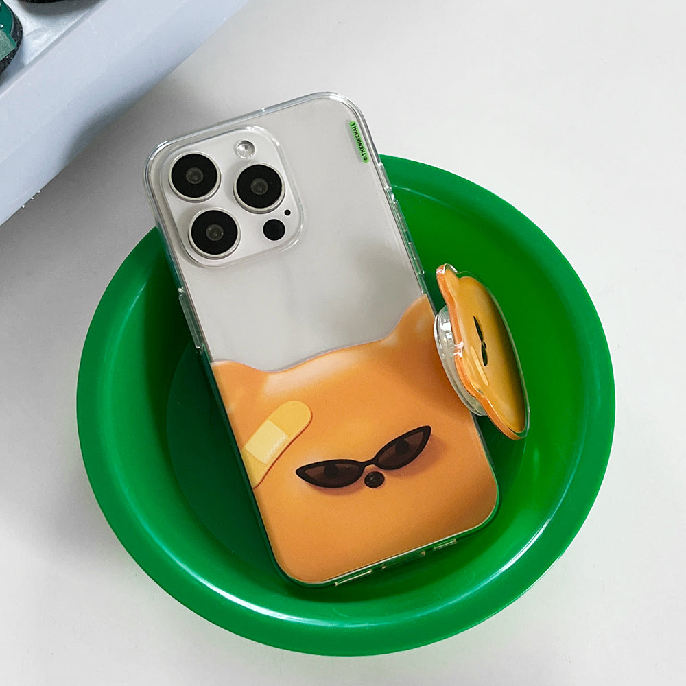 Gummy Big Face Phone Case (Clear 透明殼)