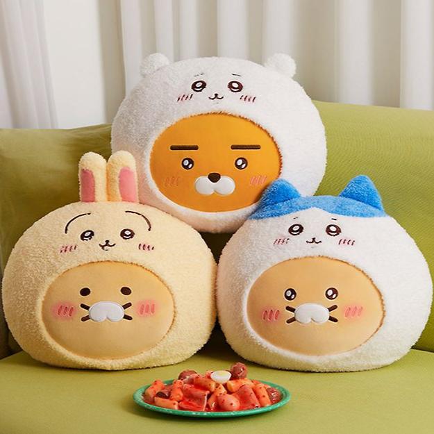 Chiikawa X Kakaofriends Face Cushion 攬枕